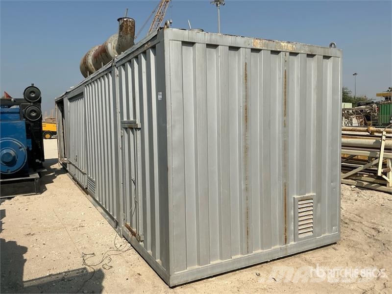 Leroy Somer 1070 kVA Containerized Generator Set Dízel áramfejlesztők