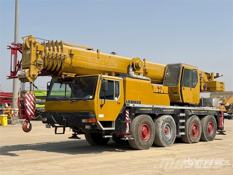 Liebherr LTM1080-1 80 ton 8x6x8 All Terrain Crane رافعات صالحة لكل أنواع الطرق