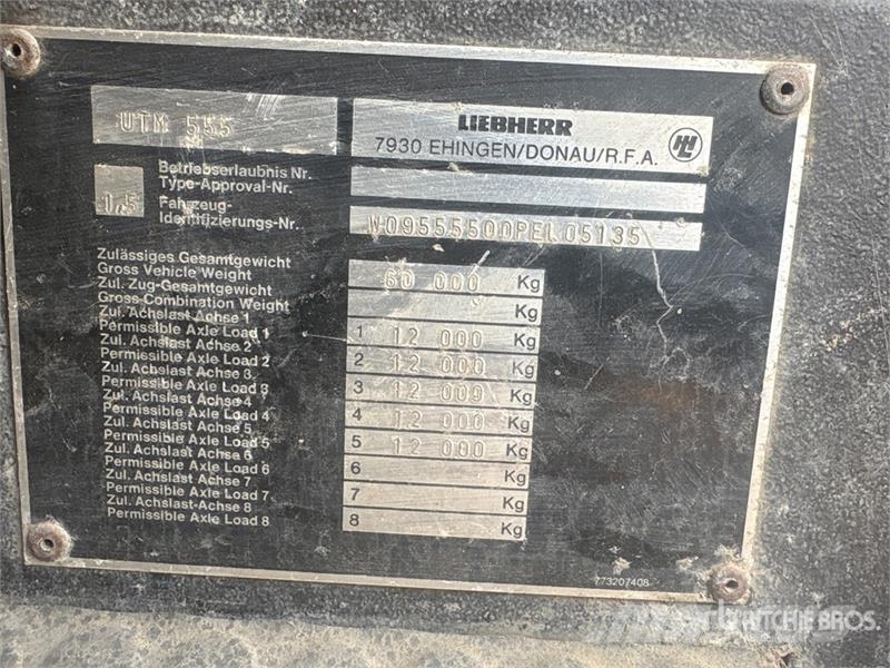 Liebherr LTM1120 Mobiilinosturit
