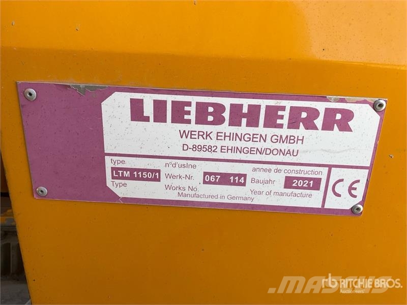 Liebherr LTM1160 Mobiilinosturit