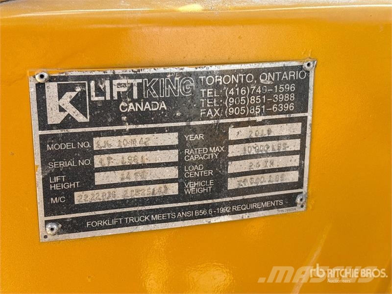 Lift King King LK10P42 5 ton 4x4 Rough Terrain For شاحنات الطرق الوعرة