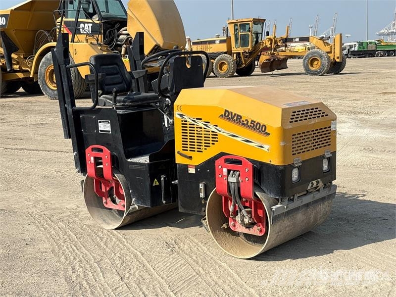 LIONDI DVR-1500 Double Drum Roller Divvalču grunts veltņi