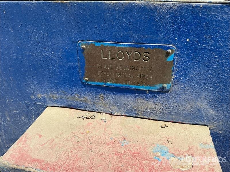 LLOYDS IP6x25 Sheet Bending Machine Építőipar - Egyebek