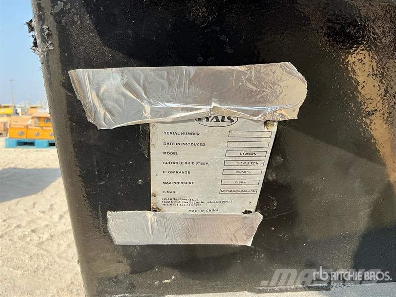 Lylas LY2500N Skid Steer Auger (Unused) Bušilice