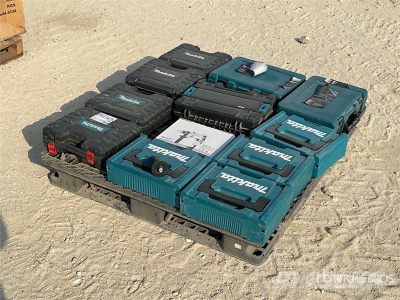 Makita of (12) Makita Work Shop Tools (Unused) Muud osad