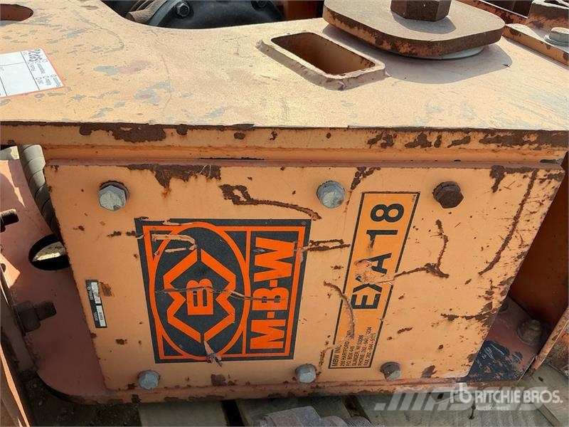 MBW EXA18 Excavator Compaction Wheel - Fits 15 - 25 to مكونات أخرى