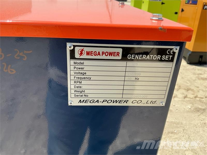 Mega Power MP95 95 kVA Skid-Mounted Generator Set (Unus Geradores Diesel