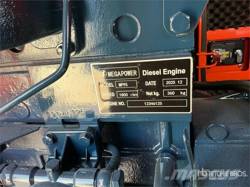 Mega Power MP95 95 kVA Skid-Mounted Generator Set (Unus Dízel áramfejlesztők