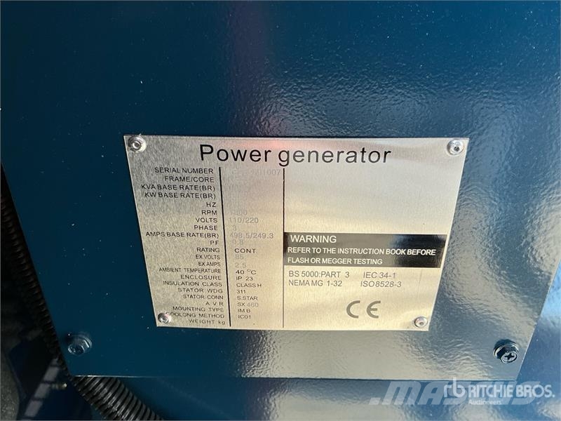 Mega Power MP95 95 kVA Skid-Mounted Generator Set (Unus Dízel áramfejlesztők