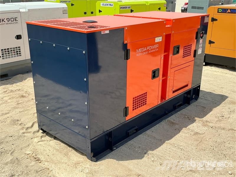 Mega Power MP95 95 kVA Skid-Mounted Generator Set (Unus Geradores Diesel