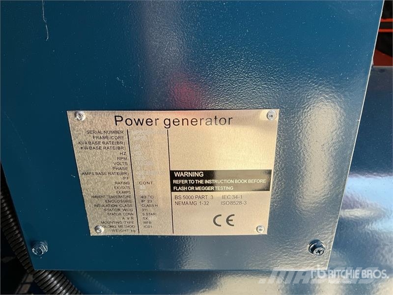 Mega Power MP95 95 kVA Skid-Mounted Generator Set (Unus Geradores Diesel