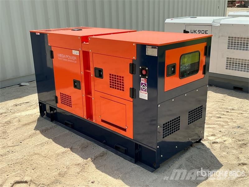 Mega Power MP95 95 kVA Skid-Mounted Generator Set (Unus Geradores Diesel