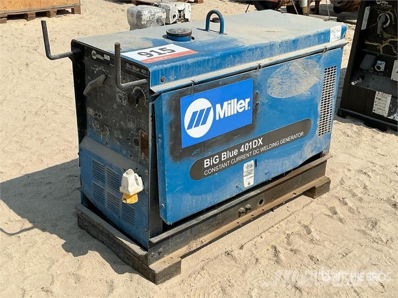 Miller Big Blue 401DX Skid-Mounted Engine Driven Welder ( ماكينات لحام
