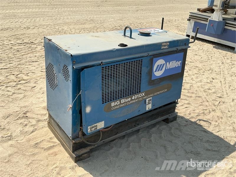 Miller Big Blue 401DX Skid-Mounted Engine Driven Welder ( ماكينات لحام