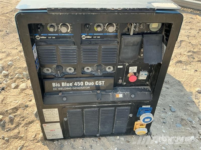 Miller Big Blue 450 Skid-Mounted Engine Driven Welder Varilni instrumenti