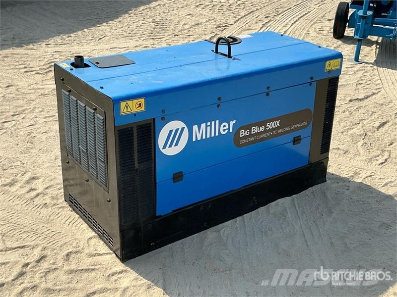 Miller Big Blue 500X Eco Pro Skid-Mounted Engine Driven W Welding Equipment
