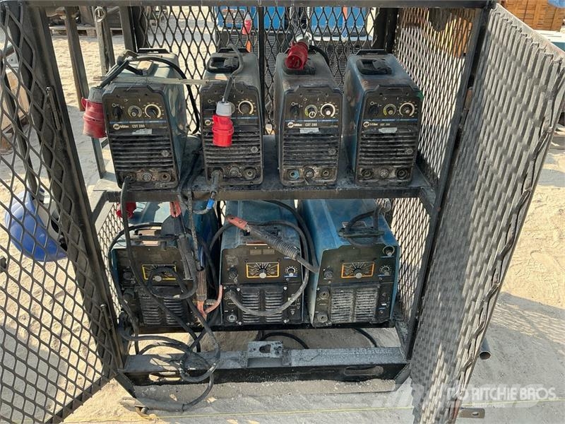 Miller of (7) Miller XMT425 & CST280 Electric Welder ماكينات لحام