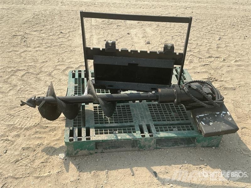 Mini Skid Steer Auger Drive & Forks with Bracket (Unuse Inne akcesoria