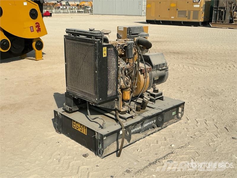 Olympian GEP33-3 33 kVA Skid-Mounted Generator Set Diesel Generatorer