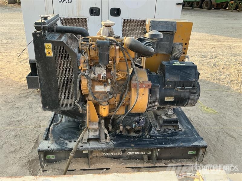 Olympian GEP33-3 33 kVA Skid-Mounted Generator Set Generatori diesel