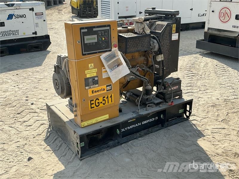 Olympian GEP33-3 33 kVA Skid-Mounted Generator Set Diesel Generatorer