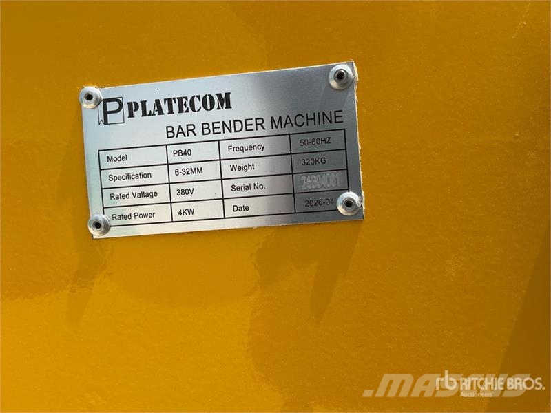  Platcom DP50 Bar Bender (Unused) مكونات أخرى