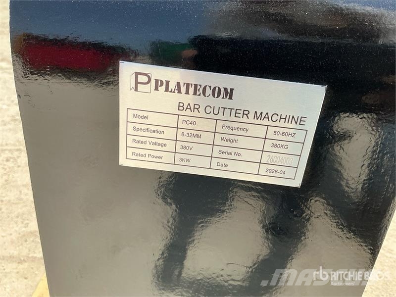  Platcom PC40 Electric Bar Cutter (Unused) معدات البناء - غير ذلك