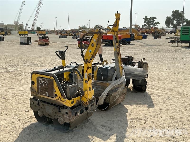  Plate Compactor w/ Walk Behind Roller مداحل متنوعة