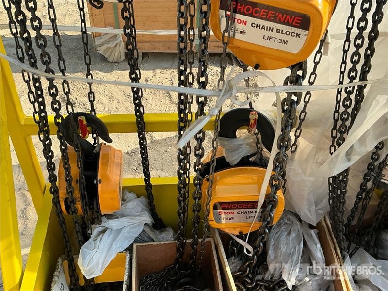 Quantity of (10) Chain Block (Unused) Kraanade varuosad ja varustus