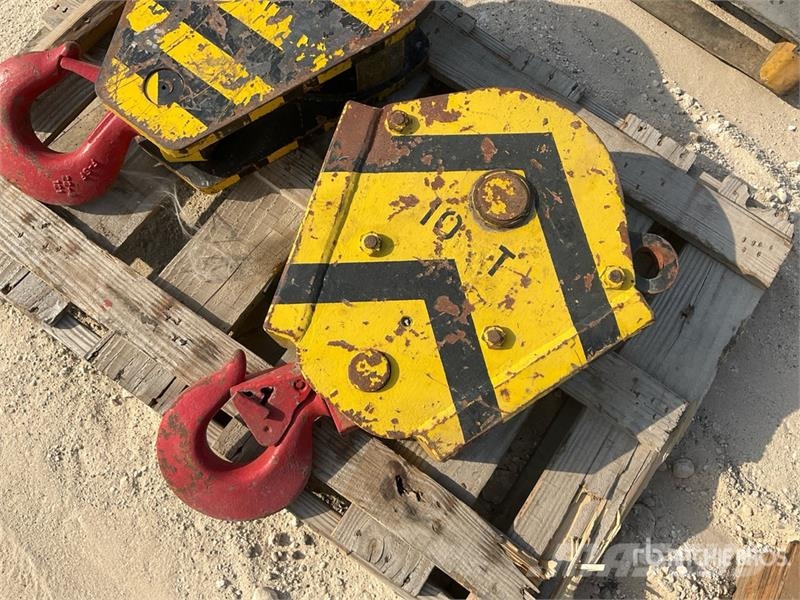 Quantity of (10) Hook Block - Fits Cranes Daru tertozékok és felszerelések