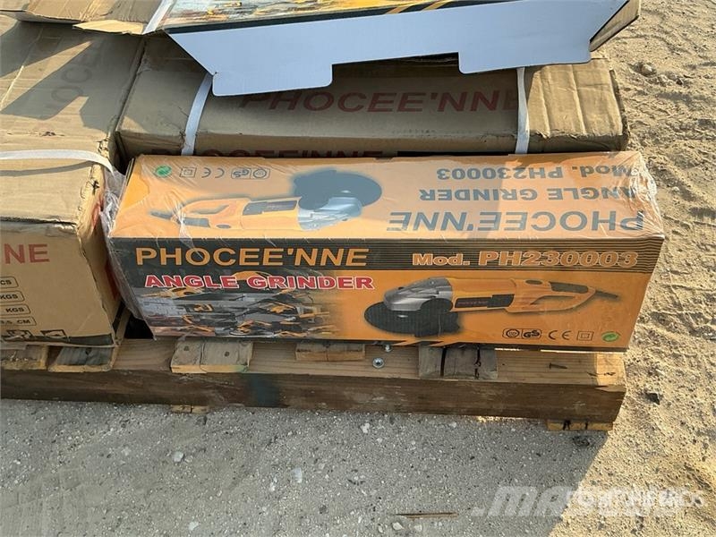  Quantity of (10) Phoceenne PH230003 Angle Grinder  مكونات أخرى