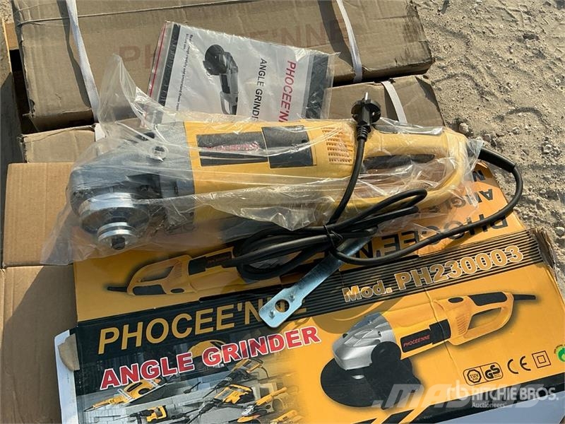  Quantity of (10) Phoceenne PH230003 Angle Grinder  مكونات أخرى