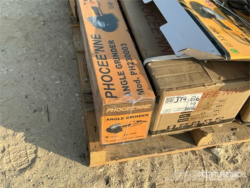  Quantity of (10) Phoceenne PH230003 Angle Grinder  مكونات أخرى