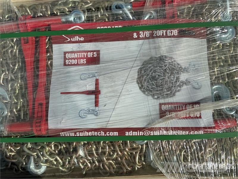 Quantity of (10) Suihe BC-9200 9200 lb Ratchet Bin أجزاء ومعدات رافعات