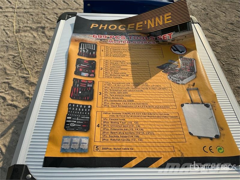  Quantity of (10) Tool Trolley & Tool Box (Unused) Construction - Autres