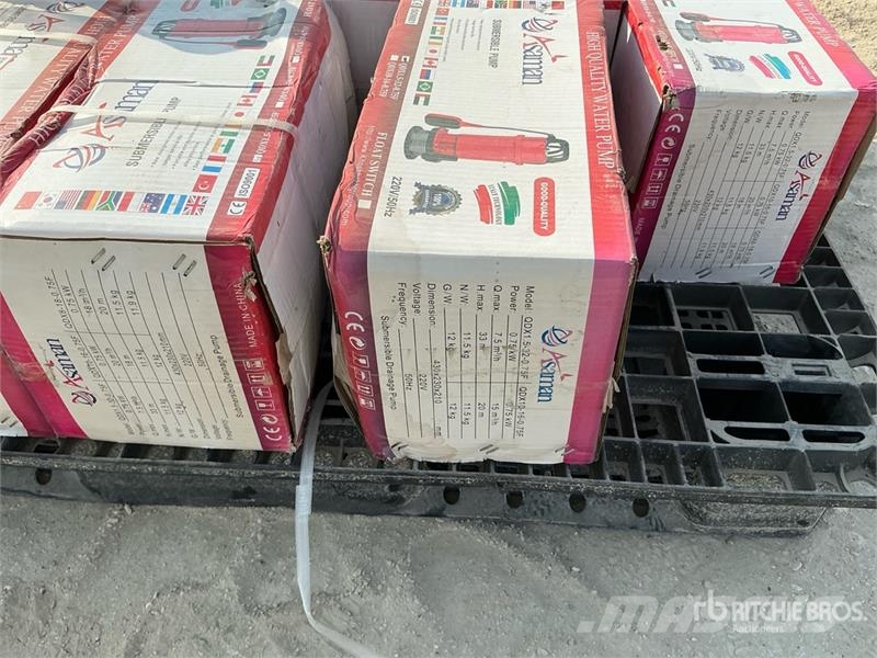 Quantity of (12) Asaman Submersible Electric Water Гидронасосы