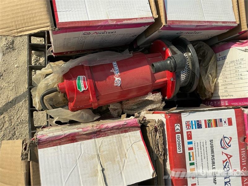 Quantity of (12) Asaman Submersible Electric Water Гидронасосы