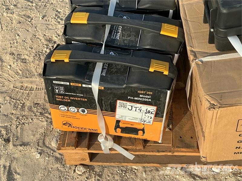  Quantity of (12) Phoceenne PH-MINI200A Electric We Schweissgeräte