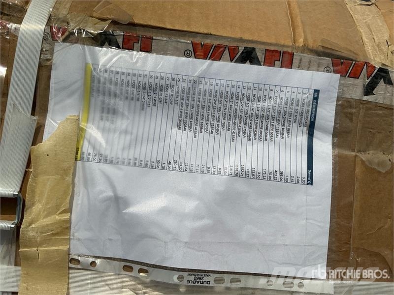  Quantity of (15) Boxes of Hydraulic Hoses Drugi deli