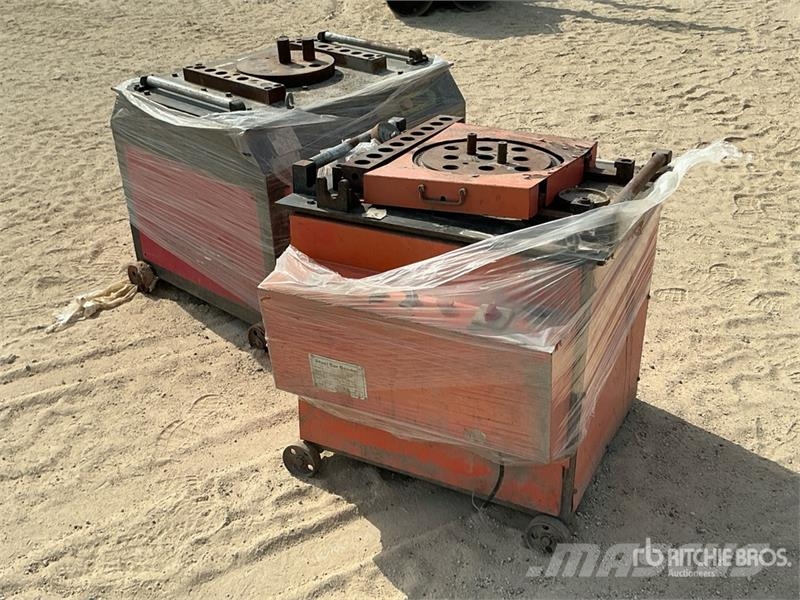  Quantity of (2) Electric Bar Bender مكونات أخرى