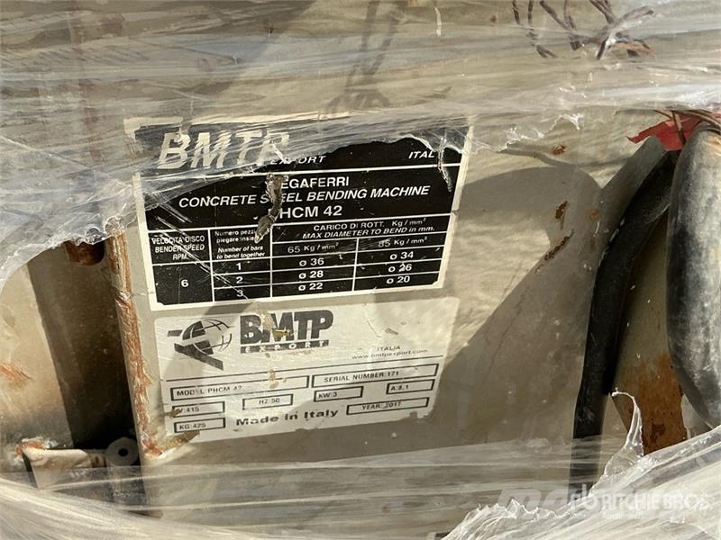  Quantity of (2) Electric Bar Bender مكونات أخرى