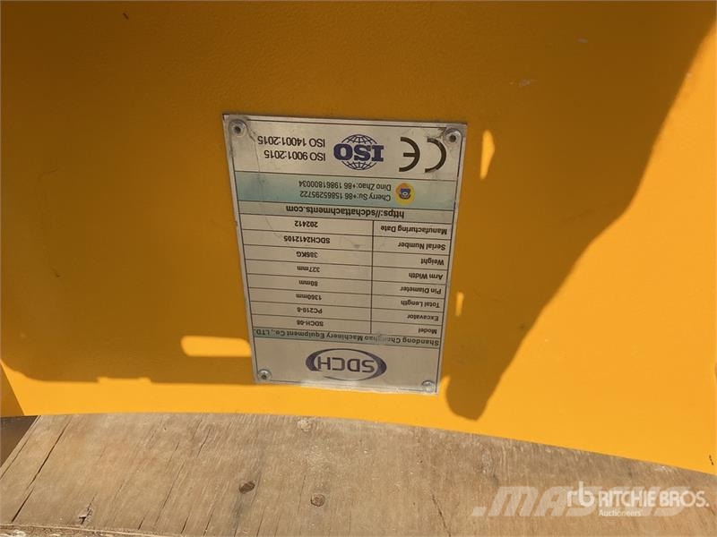  Quantity of (2)  SDCH 08 Excavator Ripper - Fits 2 Repijät
