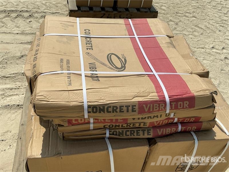  Quantity of (4) Concrete Vibrator (Unused) دكاكات أفقية