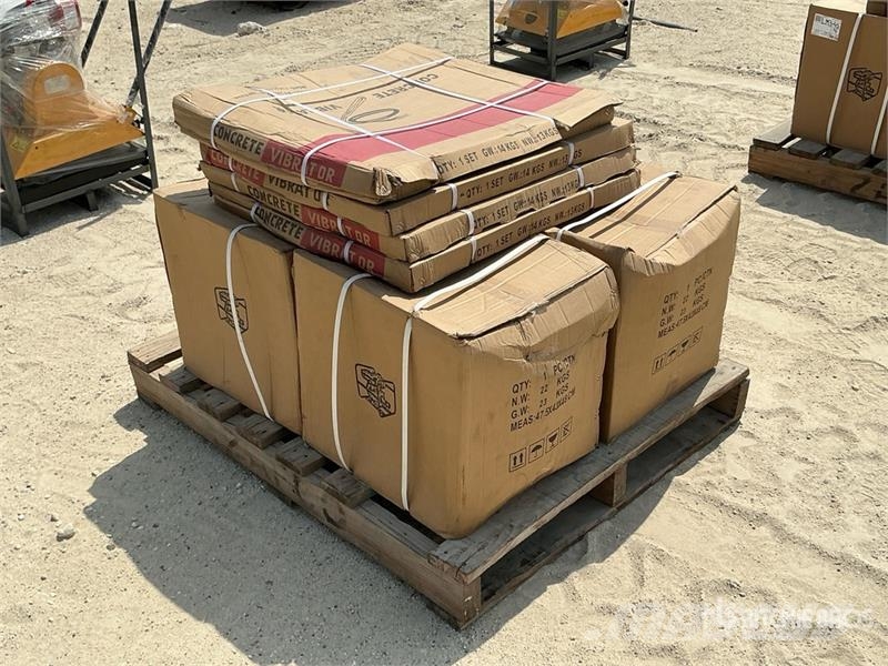  Quantity of (4) Concrete Vibrator (Unused) دكاكات أفقية