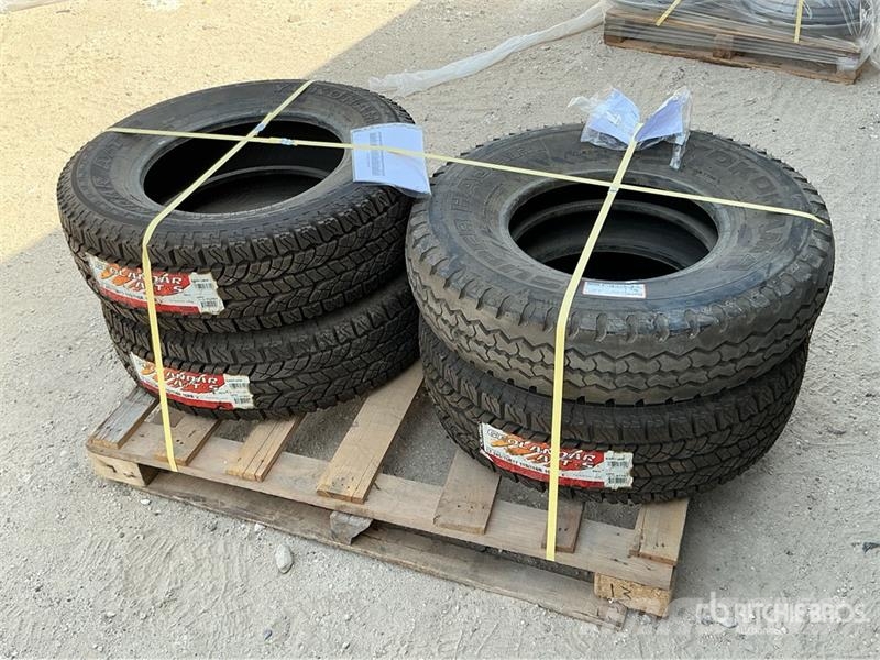 Quantity of (4) Geolandar/Yokohama 7.5 R16 + 245/7 Opony, koła i felgi