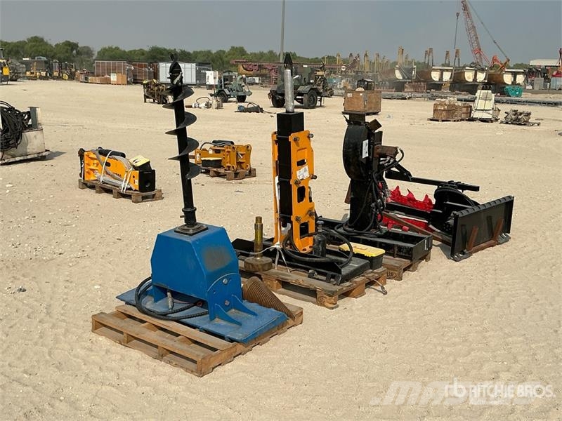  Quantity of (5) Attachments of Mini Skid Steer Loa Drugi deli