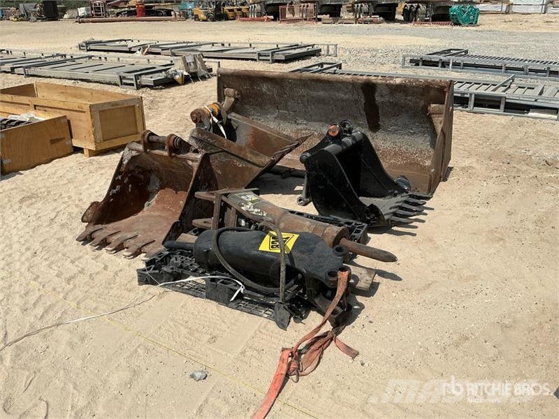 Quantity of (6) Hydraulic Breaker w/ Backhoe Loade Bakken