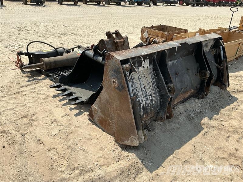 Quantity of (6) Hydraulic Breaker w/ Backhoe Loade Bakken