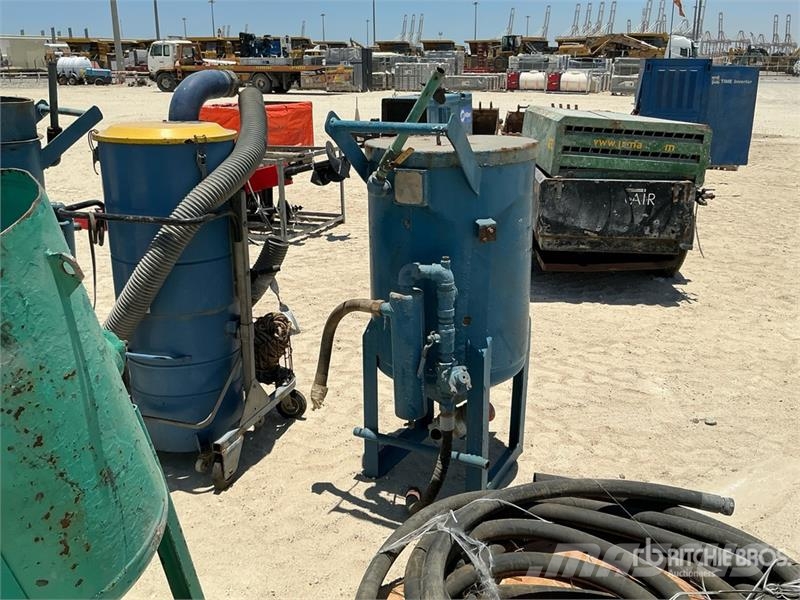  Quantity of (6) Vacuum Machine & Sand Blasting Pot مكونات أخرى