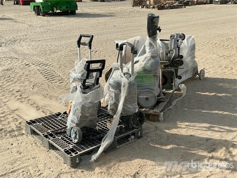 Quantity of (7) Floor Grinder, Vacuum Cleaner & Pr Мийні апарати низького тиску